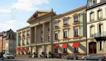 L'hôtel Nuée Bleue à Strasbourg, repris par La Française REM. © DTACC