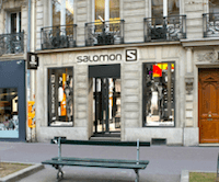 Nouvelle boutique Salomon - 129 boulevard Saint-Germain - 75006 Paris