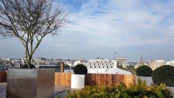 La terrasse végétalisée du 79 Champs-Élysées