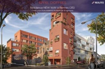 La future résidence New Way à Rennes DR