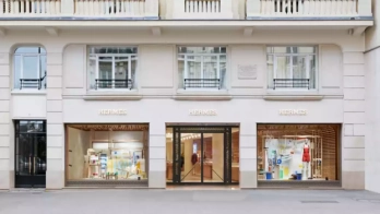La boutique Herm&egrave;s Rive Gauche, au 17 S&egrave;vres. &copy; Herm&egrave;s