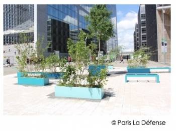 Le parvis de La Défense 