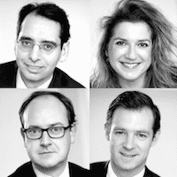 Arnaud Pomel, Séverine Farjon, Aymeric Gaignault, Stéphane Gardy