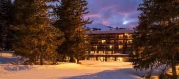 Le Palace des Neiges à Courchevel. 