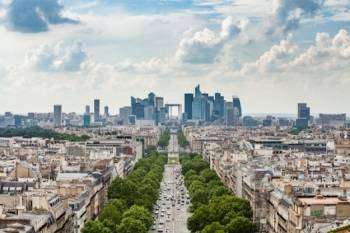 Vue de la skyline de La Defense.