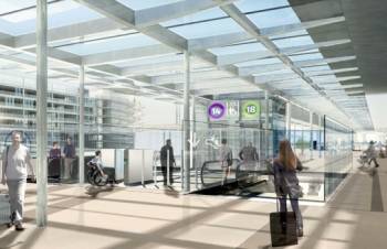 Les futures lignes du Grand Paris Express rejoindront notamment l'aéroport d'Orly. © SGP, François Tamisier, Bernard Baret