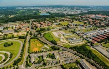 Vue aérienne de Versailles-Satory © EPA Paris-Saclay-Alticlic