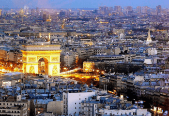 Paris place de l'Etoile nuit 600