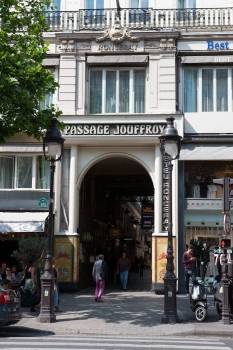 Le Passage Jouffroy, à Paris