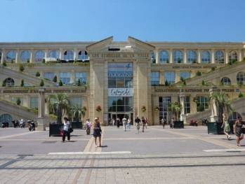 Les Galeries Lafayette à Montpellier. DR.