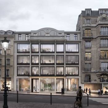 Vue du futur 51 Lemercier, Paris 17. 