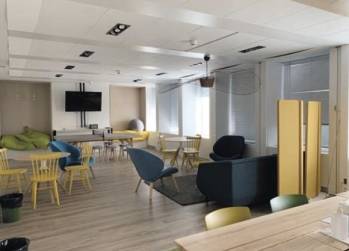 Le 11e étage du Héron Building, dans le 14e arrondissement de Paris. 