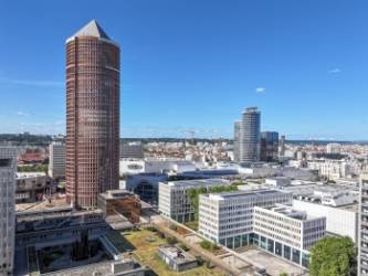La tour Part-Dieu à Lyon, dans le 2e quartier d'affaires français