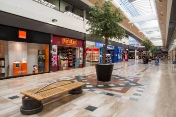 La galerie commerciale de Mont-Saint-Aignan. © DR 