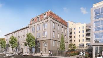 La future résidence Ovelia à Saint-Étienne.