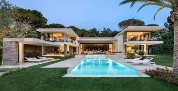 La villa du 15 Pins, à Ramatuelle. © Saota
