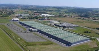 L'un des entrepôts du portefeuille logistique Naya