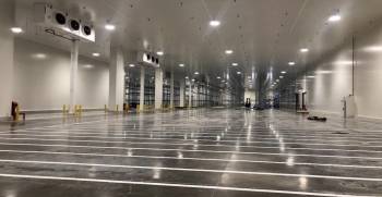 L'entrepôt Aldi de Béziers © Argan. 