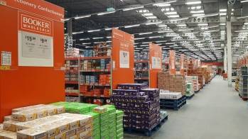Le site Booker à Barnsley (UK)