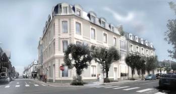 Le futur You-Urban Hospitality de Deauville © DNS Architectes