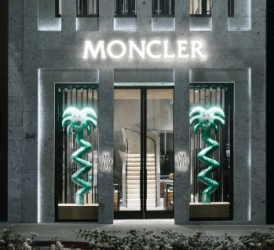 La boutique Moncler au 38 North Rodeo Drive, à Beverly Hills. 