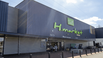 Le commerce Hmarket à Corbeil-Essonnes.