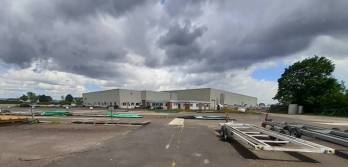 L'immeuble industriel loué par Japy-Tech, situé Saint-Apollinaire