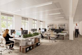 Les bureaux d'Haussmann Saint-Augustin. 