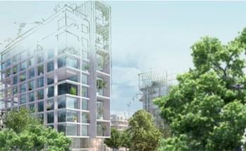 Le projet de Ginkgo I, à Lyon Gerland. 