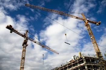 Un site de construction.