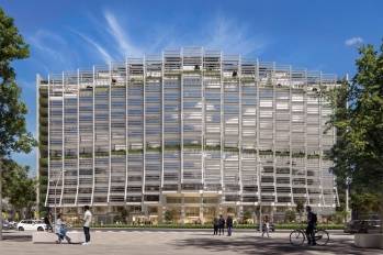 L'immeuble de bureaux Estel à Barcelone. 