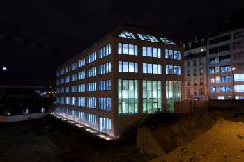 Green One dans le 18e arrondissement de Paris © Jan Oliver Kunze pour Lin