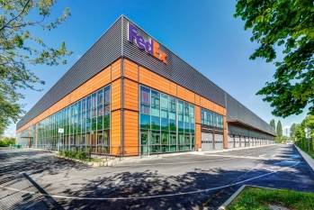 La messagerie FedEx à Alfortville. 