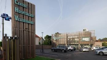 Le Centre Hospitalier Vétérinaire "Les Cordeliers" à Meaux réalise 35 000 consultations annuelles. ©Valimmo REIM