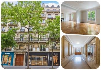 Le 19 avenue Victor Hugo à Paris. 