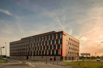 L'établissement easyHotel de l'aéroport Roissy-Charles de Gaulle. © easyHotel