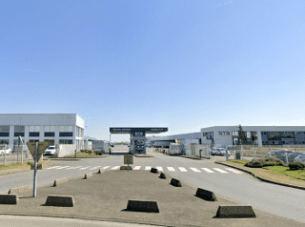 Le fief de STG à Noyal près de Rennes. © Google Maps