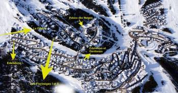 Les adresses transactées ou encore de transaction à Courchevel. 