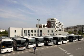 Un dépôt du portefeuille Transbus