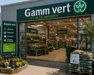 Un magasin Gamm Vert