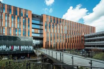 L'actuel siège du Groupe Up à Gennevilliers. 
