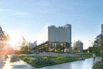 L'ancien siège du Département des Hauts-de-Seine après sa restructuration. © IDA+/NouvelleAOM