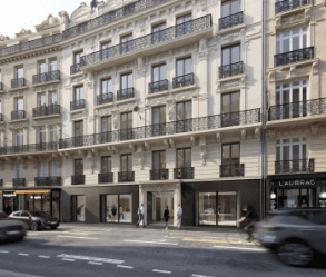 Le 35 Marbeuf à Paris. 