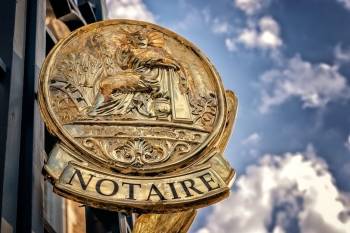 Panonceau Notaire