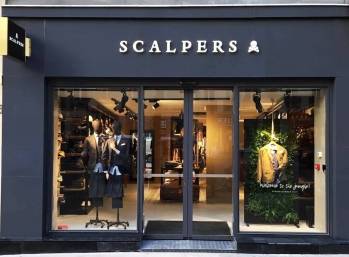 La boutique Scalpers boulevard Saint-Germain, qui s'étend sur 100 m2