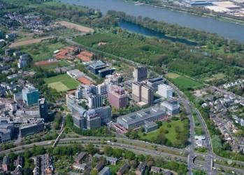 Le quartier de Seestern à Düsseldorf. DR