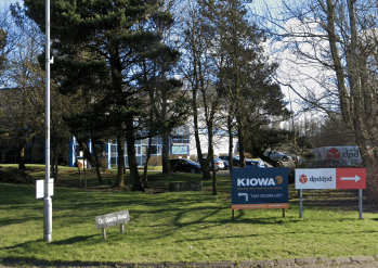 Le site DPD de Cumbernauld. © Google Maps