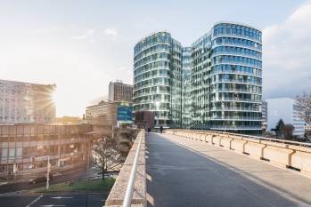 Le Campus Cyber à La Défense. © Vladimir Partalo