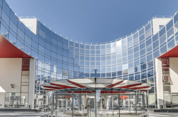 L'immeuble Odyssée à Massy. 