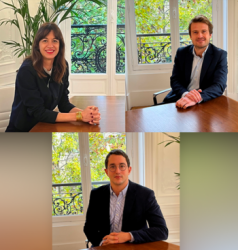 Blandine Dhers, Nicolas Cassagne, Mehdi Cherqaoui - AG Real Estate France